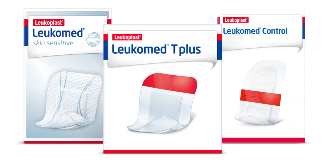 Image showing Leukomed range. Image showing Leukomed range.
